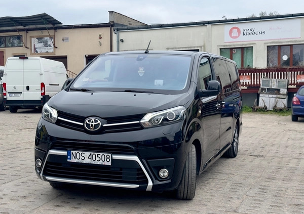 Toyota Proace Verso cena 219000 przebieg: 52000, rok produkcji 2020 z Ostróda małe 121